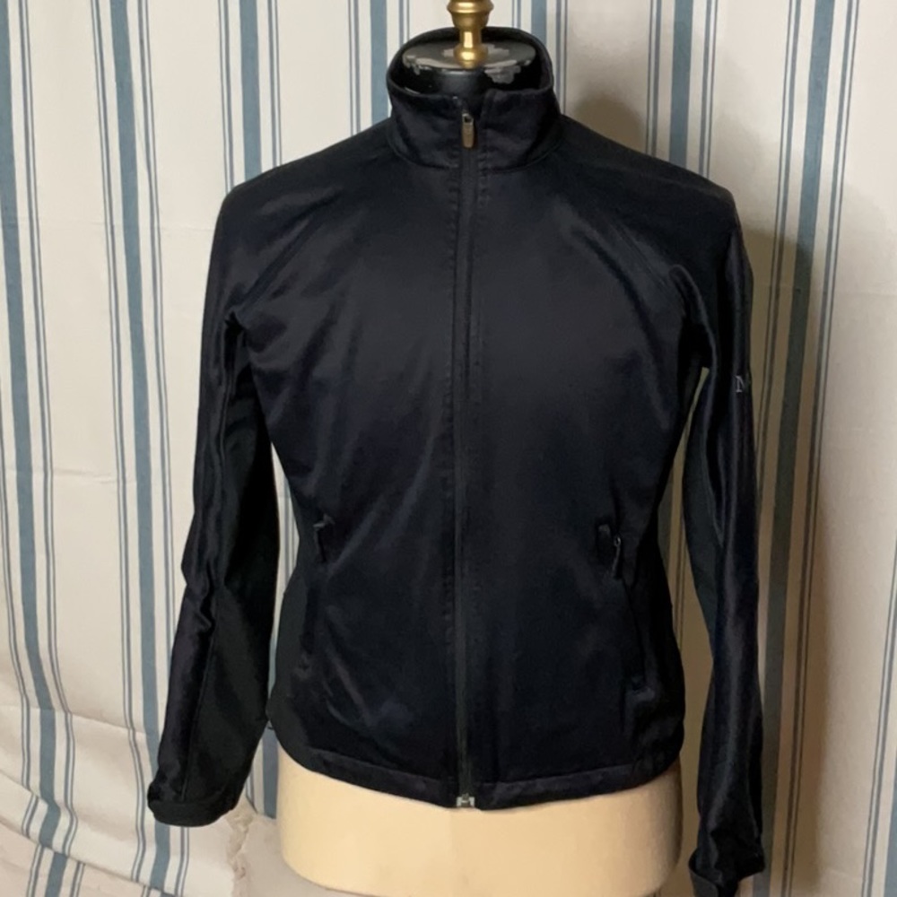 Marmot Levity jacket windstopper black womens large full body pockets vintage